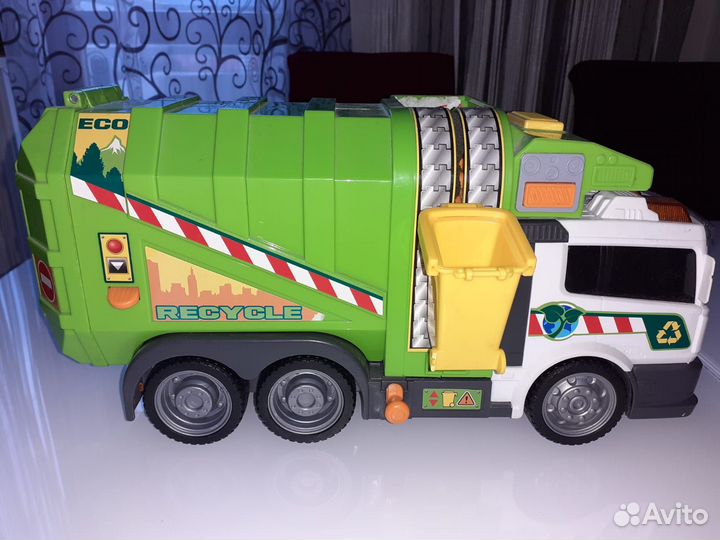 Мусоровоз Dickie toys, самосвал, ж/д дорога