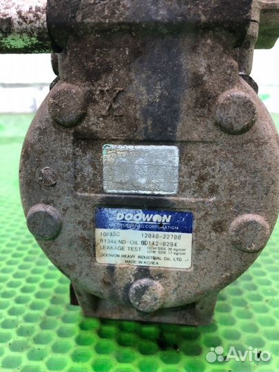 Компрессор кондиционера Kia Cerato седан G4ED 2006