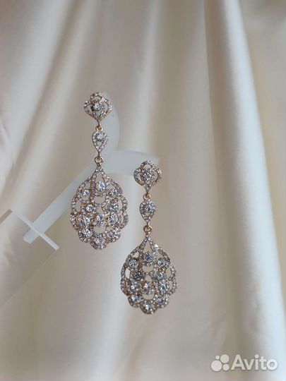 Серьги нарядные