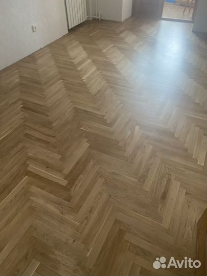 Циклевка паркета и покрытие лаком