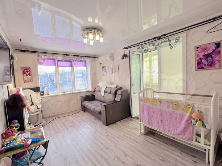 2-к. квартира, 50,5 м², 5/5 эт.