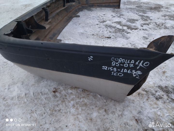 Бампер задний Toyota corolla ae110