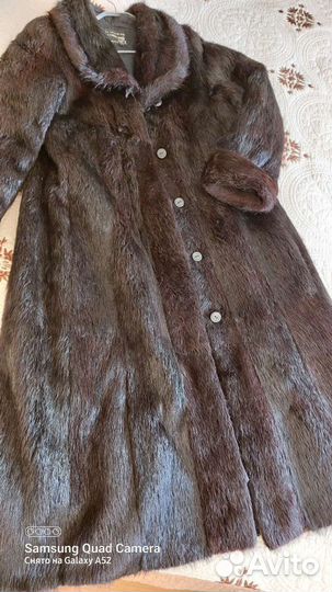 Шуба из нутрии
