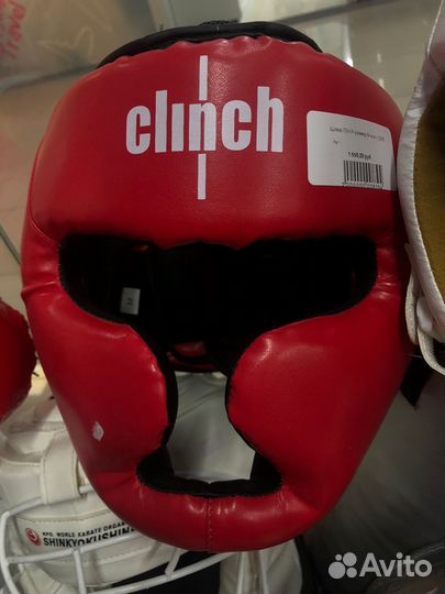 Шлем Clinch красный