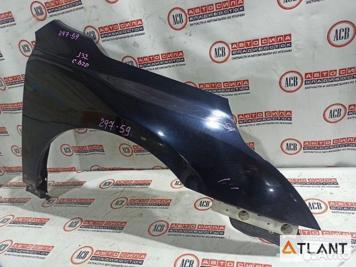 Крыло переднее правое nissan teana