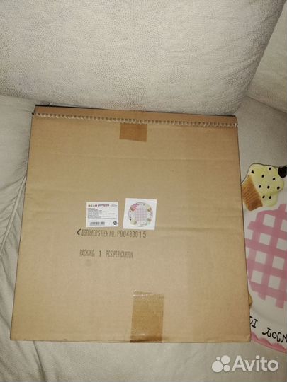 Новый набор керамической посуды (банка+блюдо)