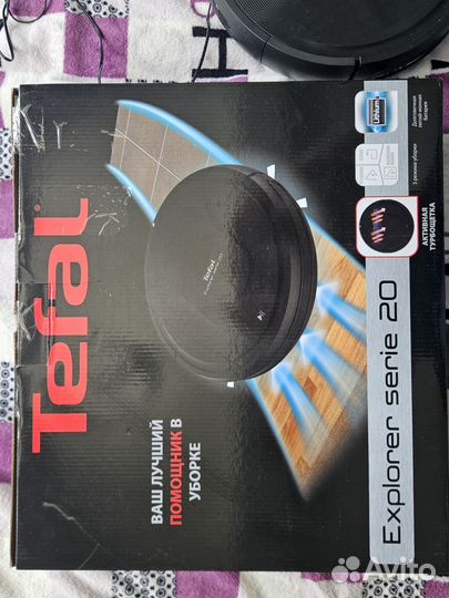 Робот пылесос tefal explorer serie 20