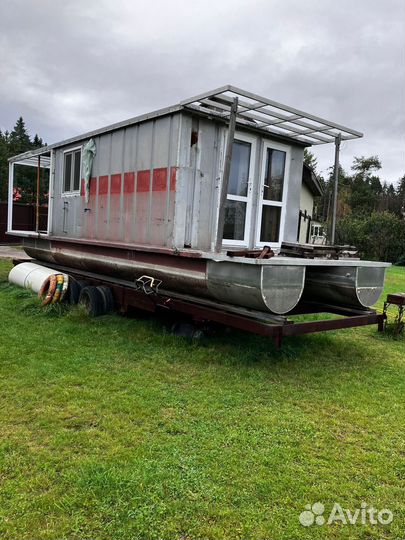 Хаусбот дача на воде плавучий дом дом на воде