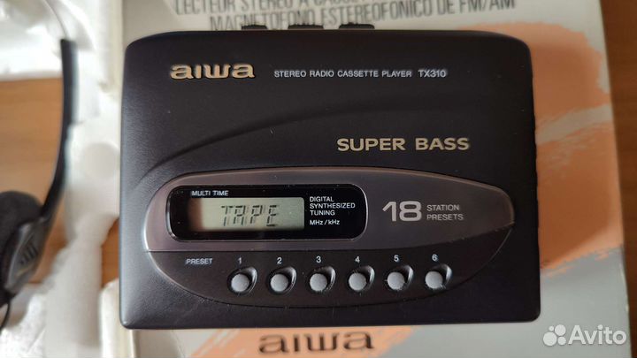 Кассетный плеер aiwa HS-TX310