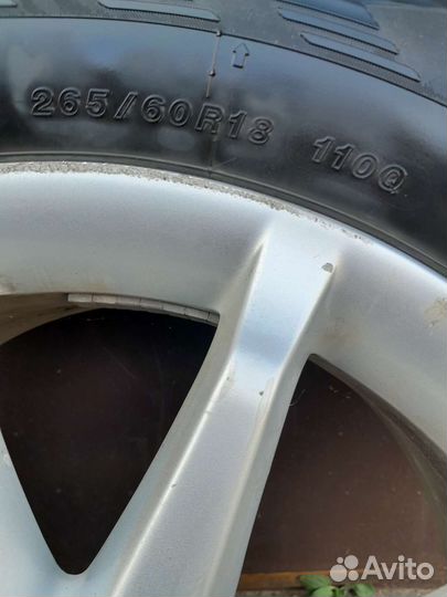 R18 Yokohama Ice Guard Studless IG50 265/60, PCD 5x98 DIA 67