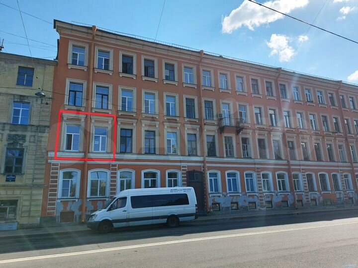 1-к. квартира, 58,6 м², 2/4 эт.