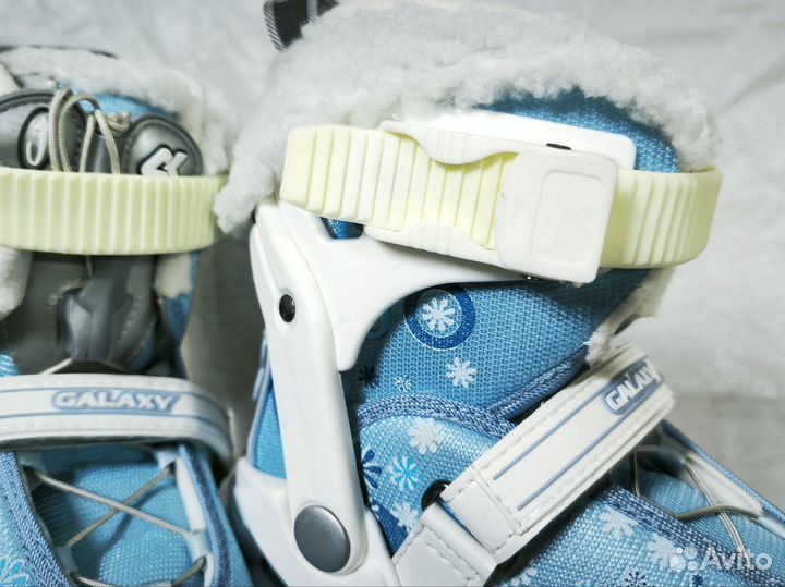 Коньки раздвижные Новые 33-38 размер