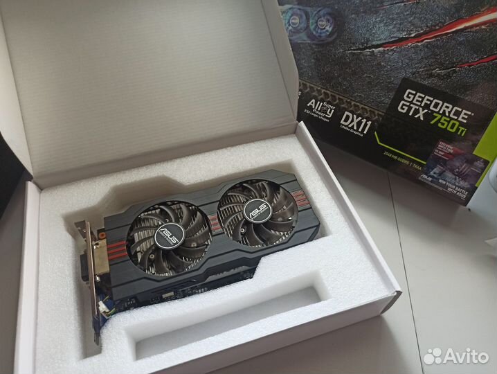 Видеокарта Asus GeForce GTX 750 Ti