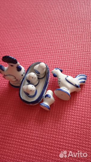 Фигурки птичек Гжель