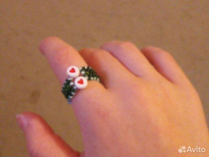 Серги из бисера ручной работы