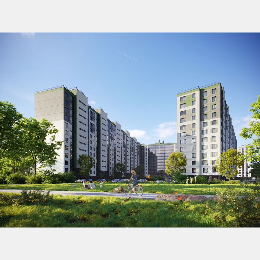 2-к. квартира, 61 м², 6/12 эт.