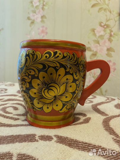 Пивная кружка Хохлома