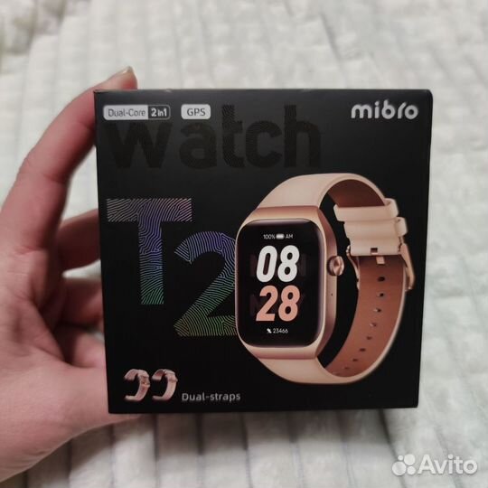 Смарт-Часы Xiaomi Mibro Watch T2 Gold/Золотые