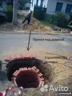 Проколы под дорогой ГНБ водопровод и канализация