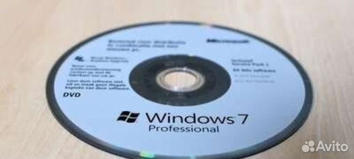 Windows 7 установочный диск x64 или x86