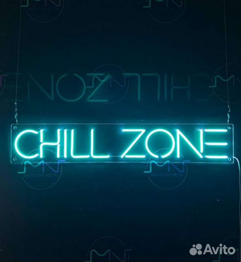 Неоновая вывеска готовая