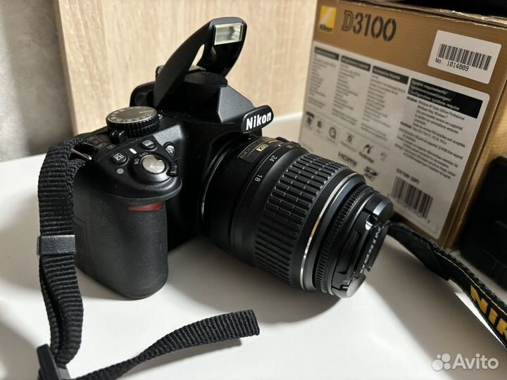 Зеркальный фотоаппарат nikon d3100