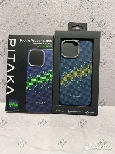 Чехол светящийся pitaka Luminous iPhone 16 Pro Max