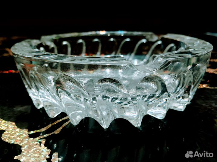 Менажница Пепельница Хрусталь раритет