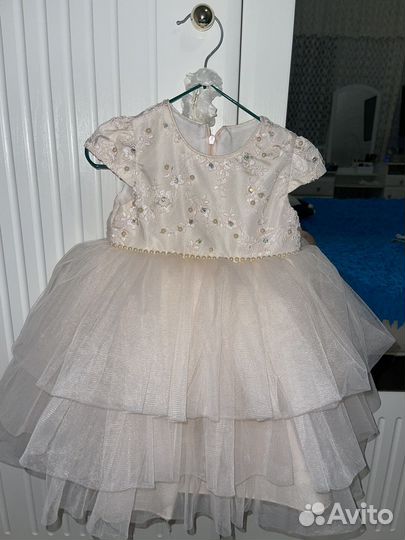 Платье для девочки 86