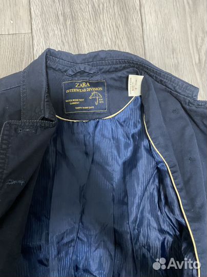 Плащ для девочки zara 104