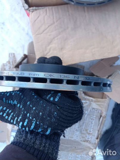 Тормозной диск передний без ESP для Nissan Terrano