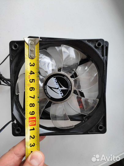 Вентилятор 2шт кулер Zalman ZA1225 с подсветкой