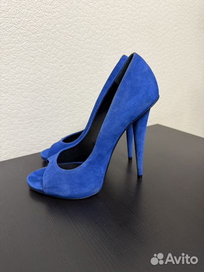 Туфли с открытым мыском giuseppe zanotti