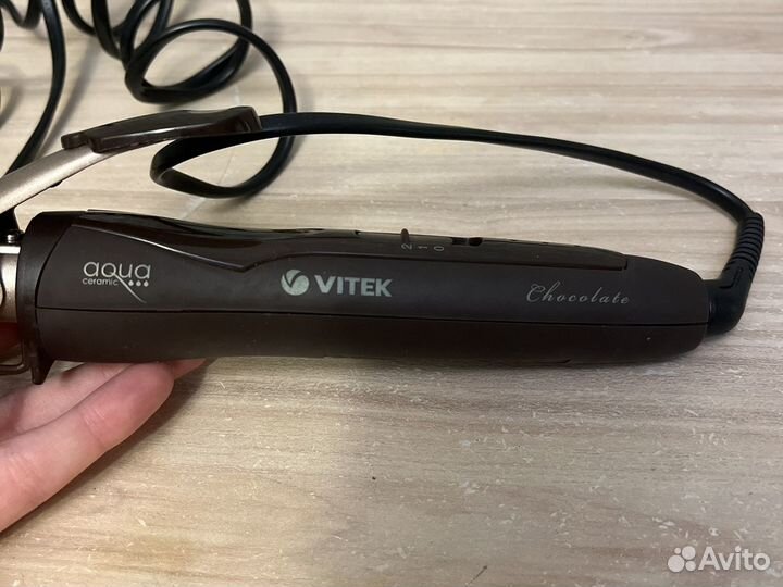 Электрощипцы для завивки волос от vitek