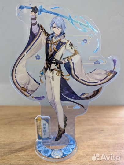 3D фигурки геншин импакт Genshin Impact 4шт