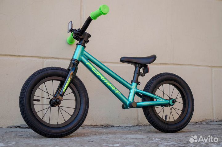 Беговел Format Runbike d-12 (2020) зеленый