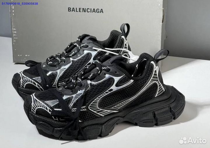 Кроссовки Balenciaga 3xl black-white (Арт.47196)