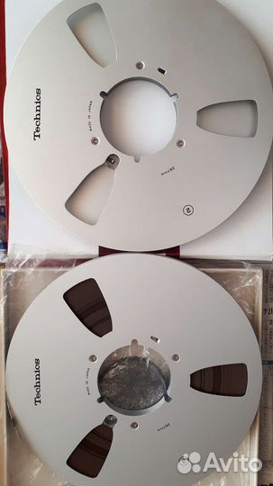 Магнитофонные катушки. Technics. Made in japan