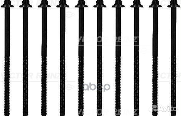 К-кт болтов ГБЦ 10шт MB W212 2.2CDi OM651 08