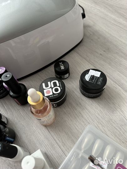 Набор для маникюра и наращивания ногтей