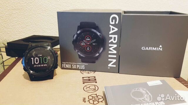 Спортивные часы Garmin Fenix 5X Sapphire Plus