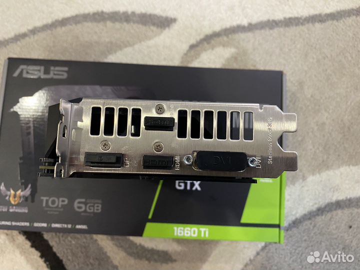 Видеокарта Nvidia GTX 1660ti
