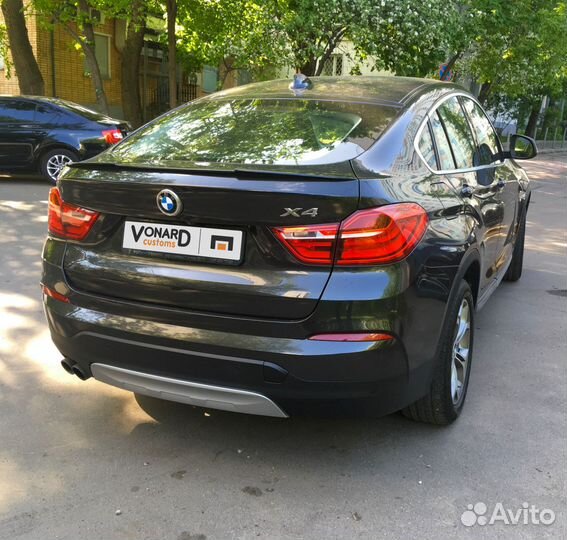 Спойлер лезвие крышки багажника BMW X4 F26 под пок