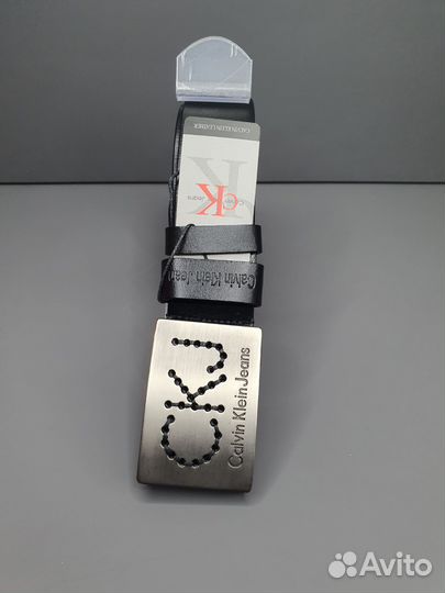 Мужской кожаный ремень Calvin Klein