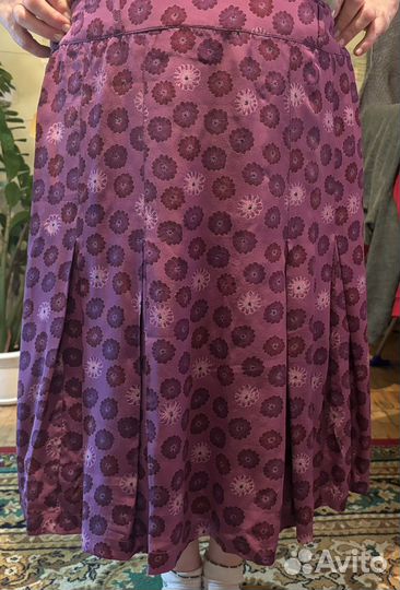 Юбка из натурального шелка