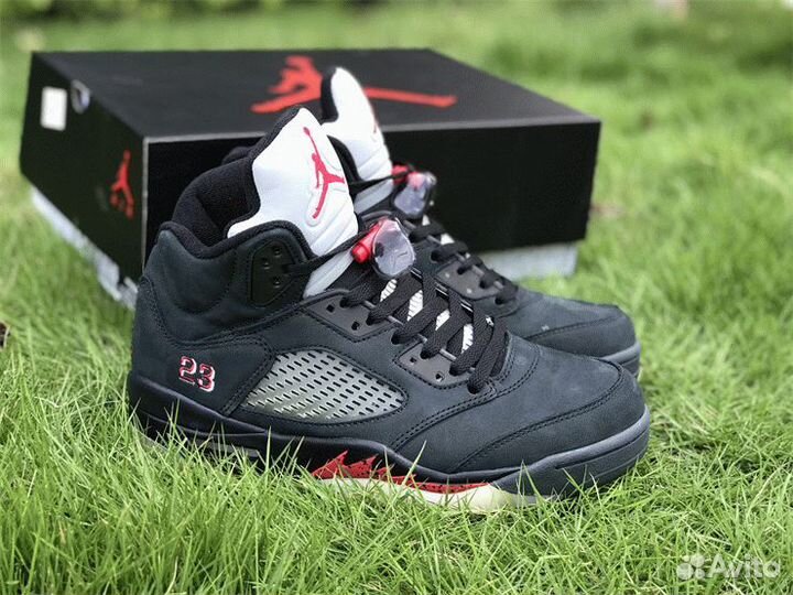 Кроссовки Nike Air Jordan 5 Gore-Tex Off Noir