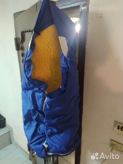 Детский спальник, натуральна овчина