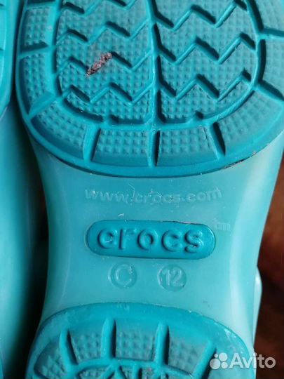 Сандалии для девочки Crocs c12