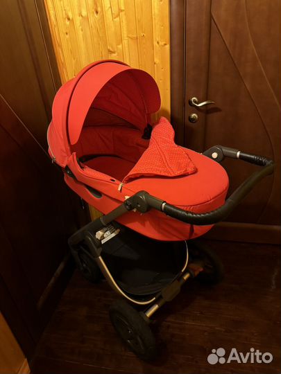 Koляcкa stоkkе trailz 2 в 1 Красная