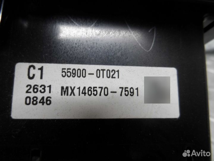 Переключатель отопителя Toyota Venza GV10 559000T021